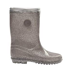 Sofie Schnoor Kids, Gummistøvle Uden Foer / Rubber boot W/O Lining, Silver